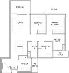 Kingsford Waterbay (D19), Apartment #242507751